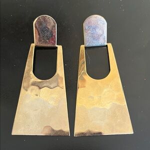 Chic Gold Statement Earrings